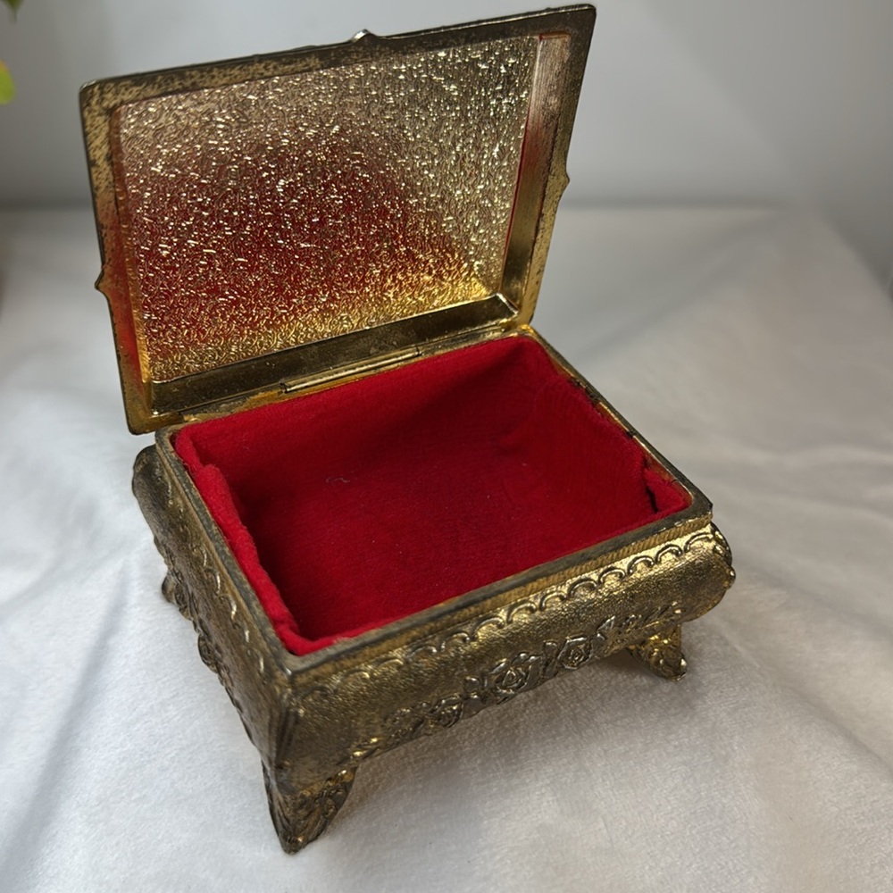 Antique trinket box - Picture 4 of 11